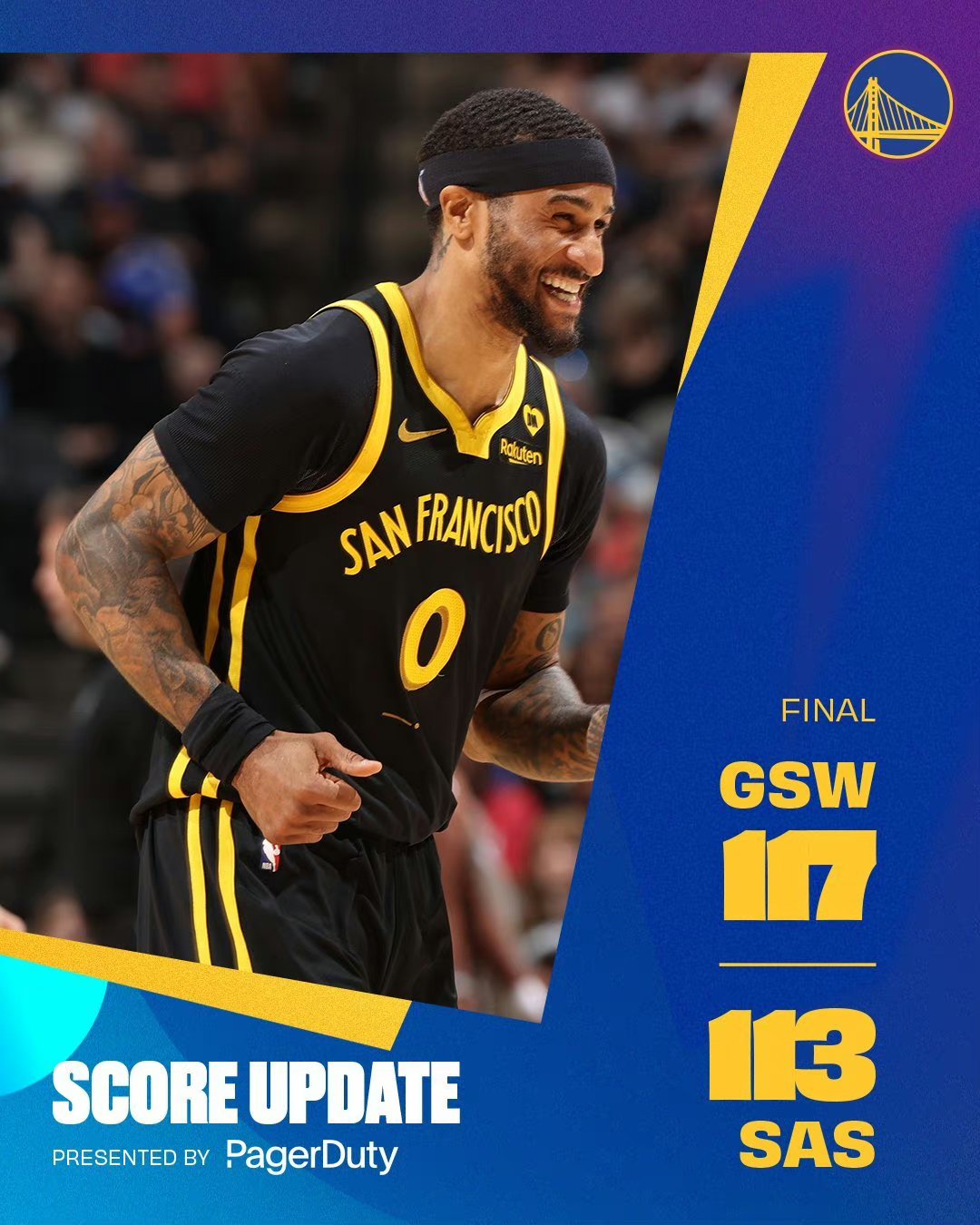 勇士客场险胜骑士，保持东部垫底位置