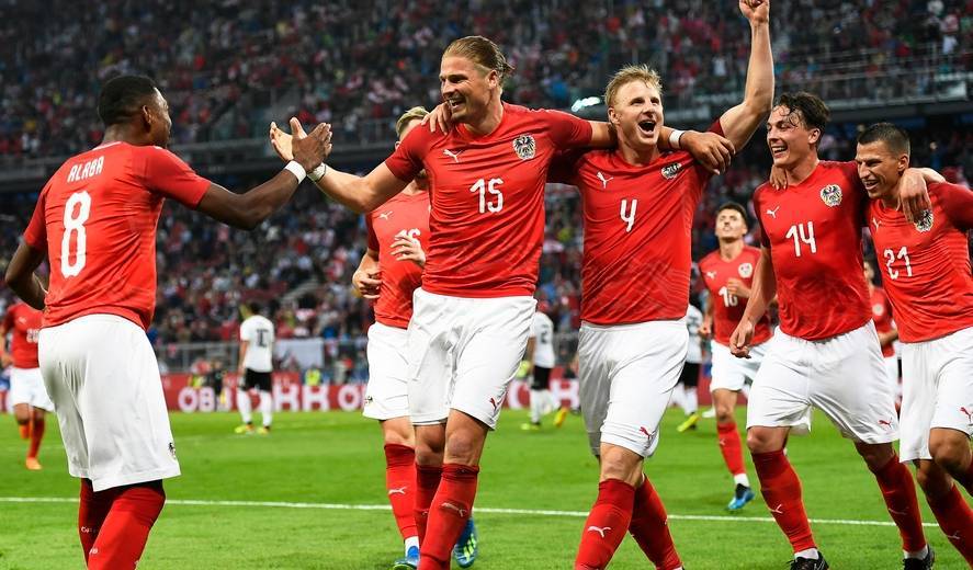 奥地利客场大胜，晋级机会大增