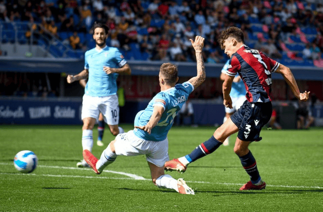 博洛尼亚客场大胜拉齐奥，豪取分稳步前进