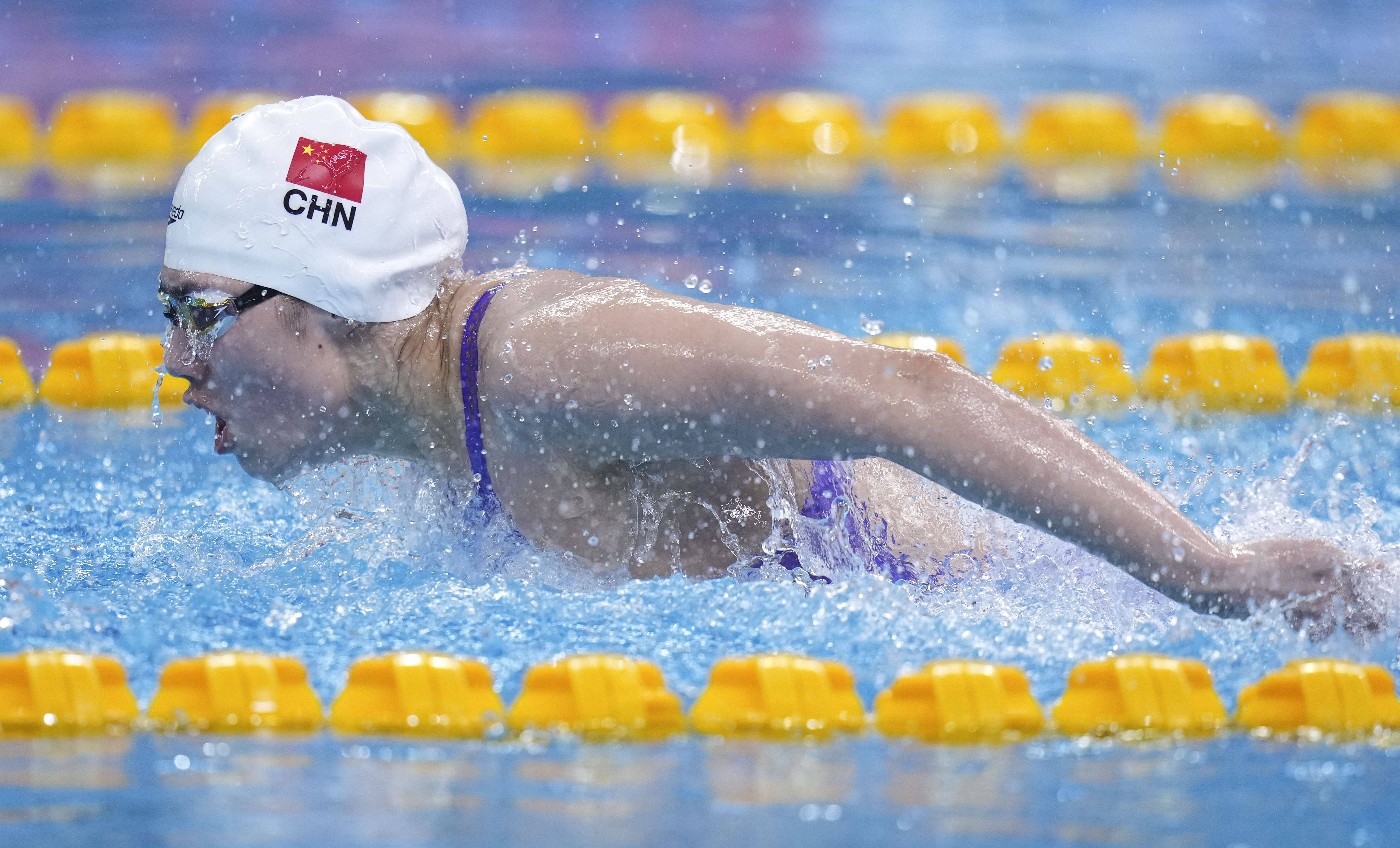 游泳女子蝶泳：瑞典选手问鼎女王