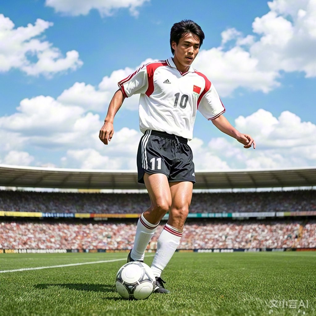 踢球技术高超，球队攻防兼备取得胜利