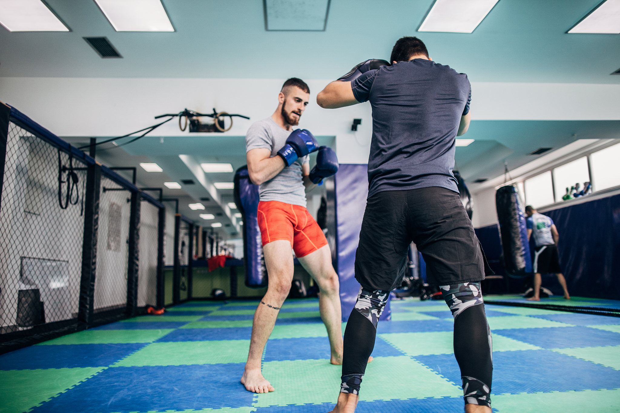 日本选手在拳击赛决胜时刻夺冠
