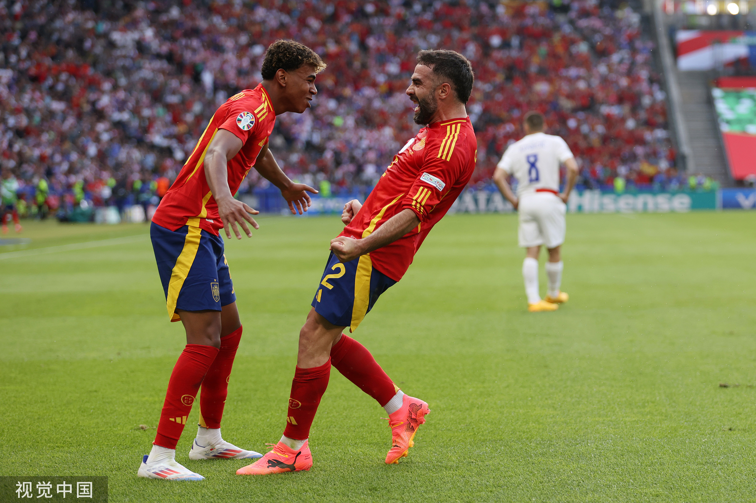 西班牙在欧预赛中轻松战胜克罗地亚