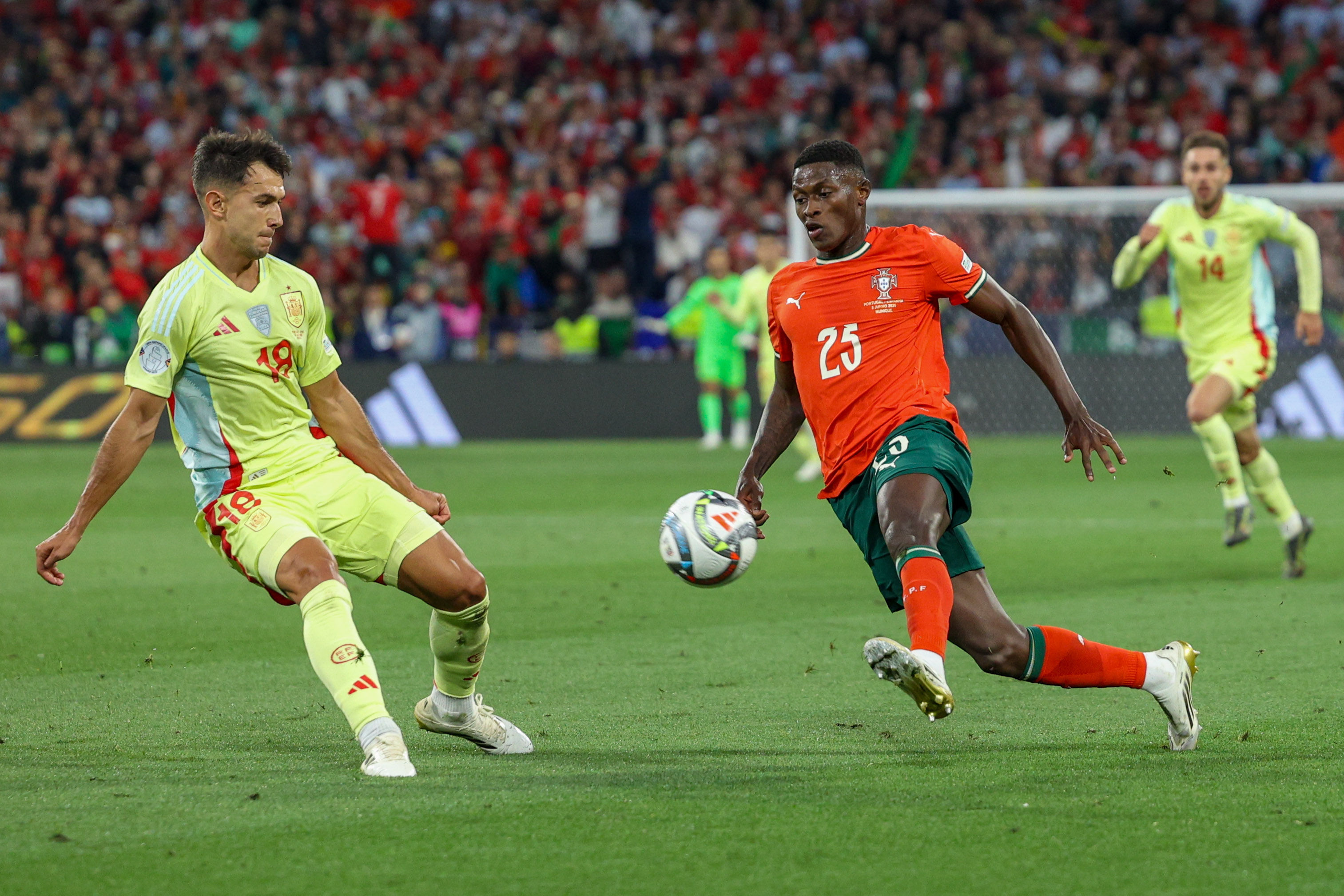 葡萄牙队在国外取得胜利