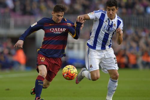 巴塞罗那客场平局，梅西表现出色