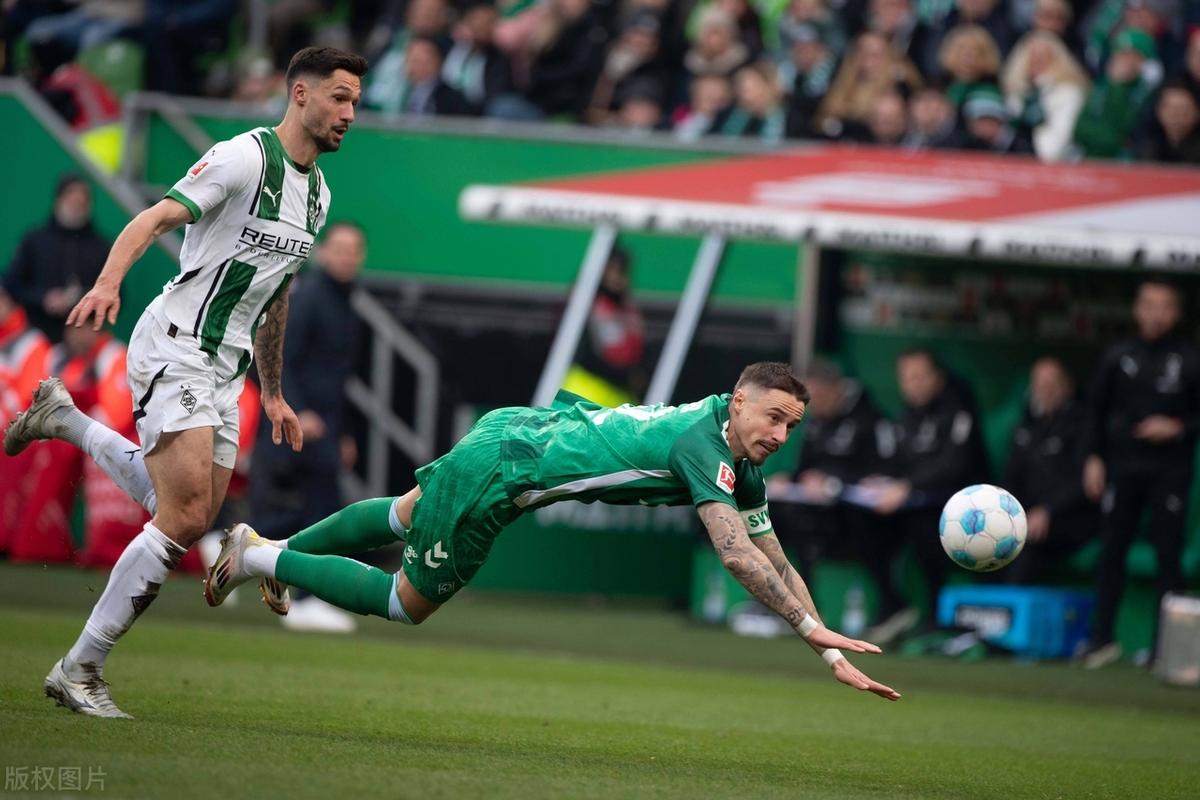 门兴莱比锡战平，积分榜位置不变