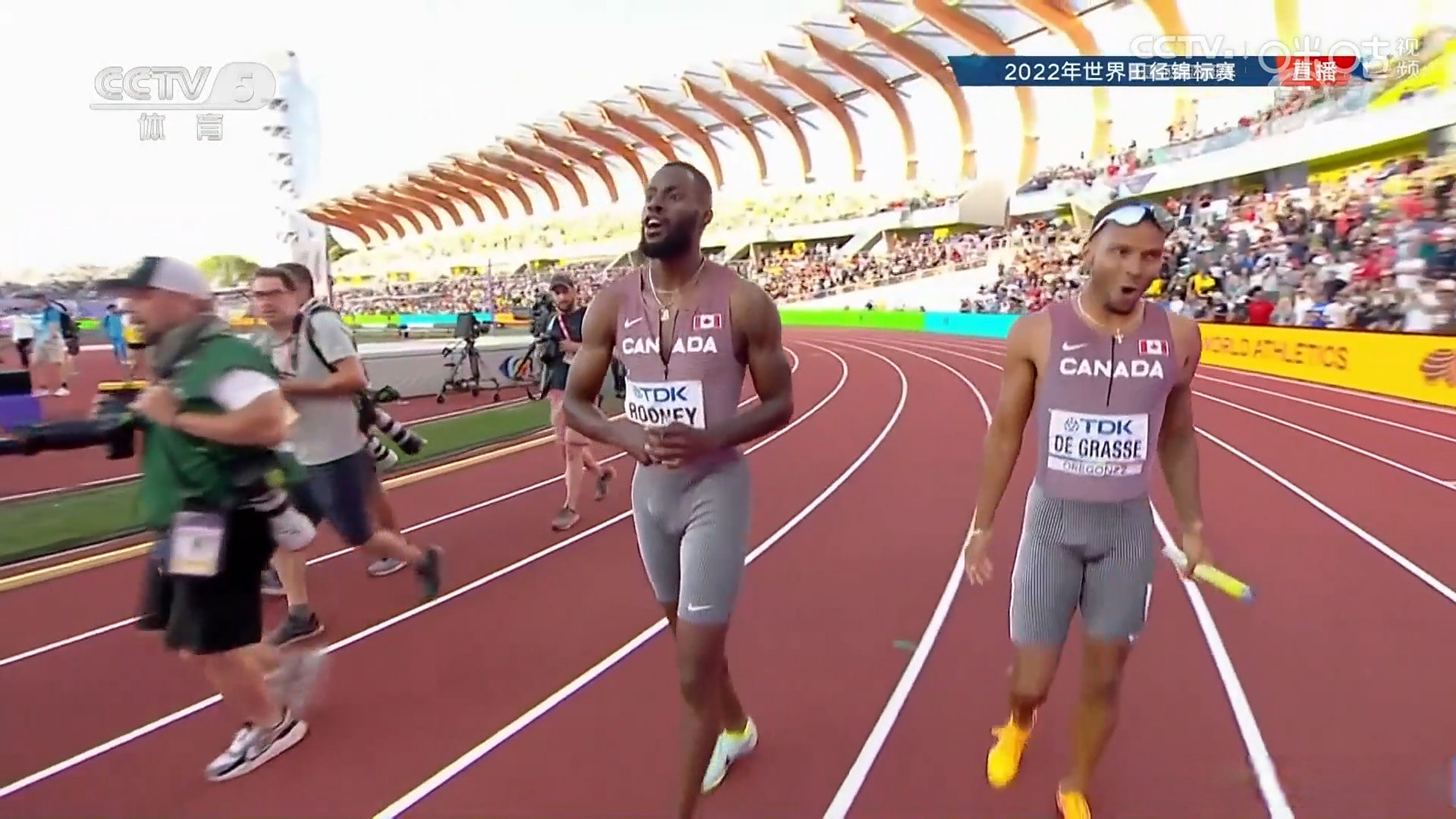加拿大男子田径队刷新记录，实力惊人