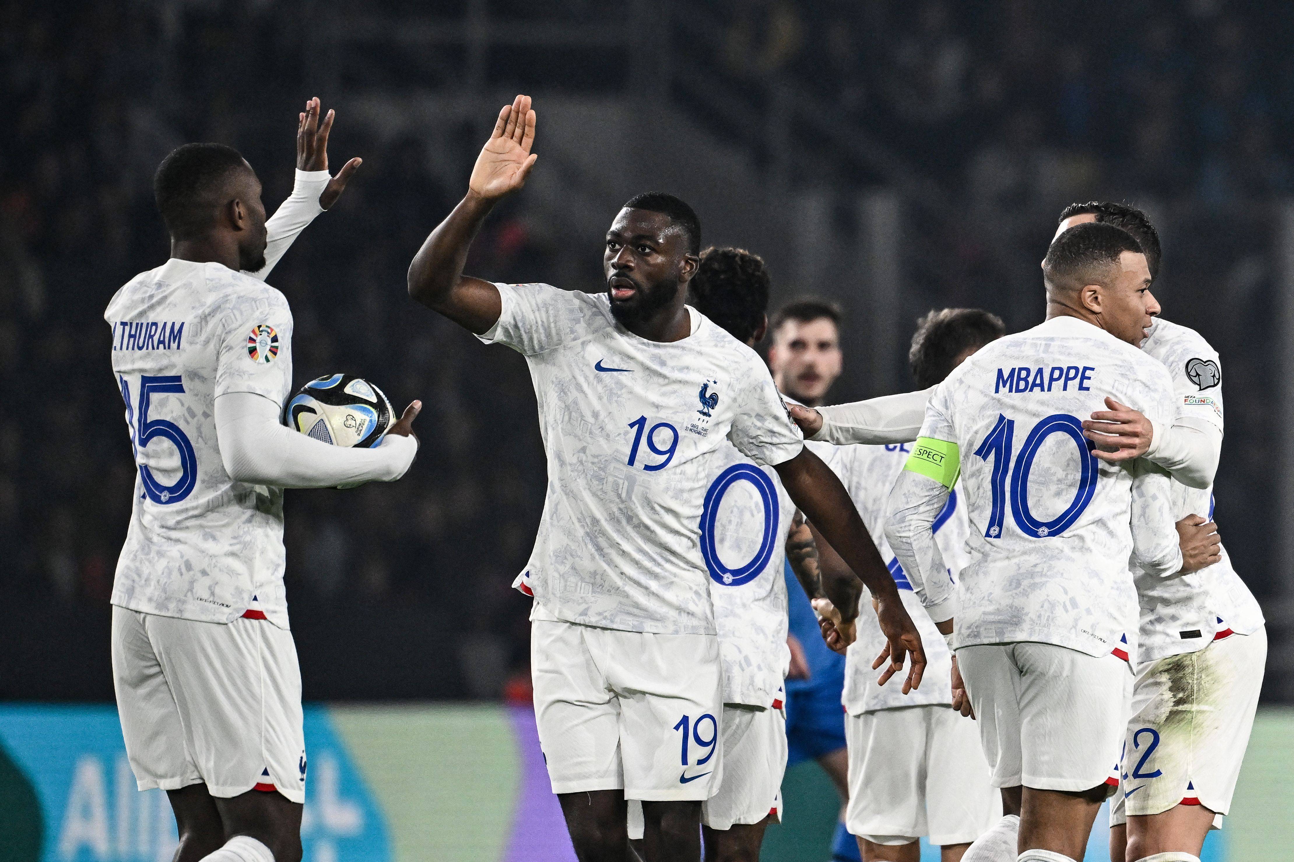 之战法国队在欧预赛中对阵克罗地亚